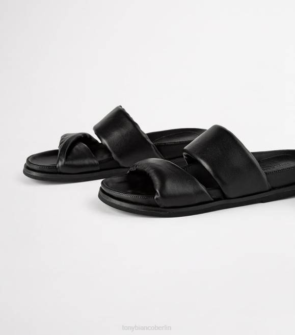 Sandalen| de Tony Bianco Frauen Henry Sandalen schwarzes Nappaleder 4624642